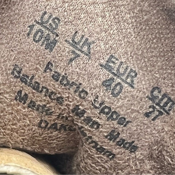 Dr Scholls Womens Size 10 Brown Microsuede Tasseled Wedge Ankle Boots Booties - Picture 14 of 15